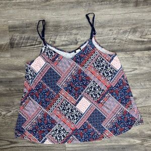 Torrid patchwork tank top